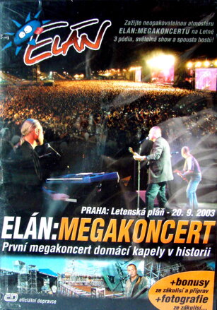 DVD ELÁN MEGAKONCERT   VYPREDANÉ!