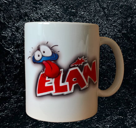 Hrnek s logem Elán 1  Posledné kusy!