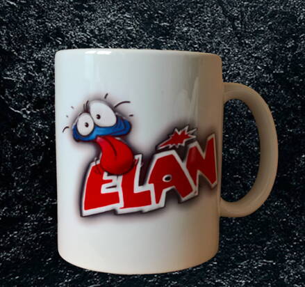 Hrnek s logem Elán 1  Posledné kusy!